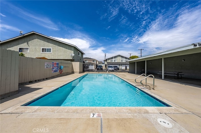 1144 N Lyman Ave, Covina, CA 91724 - pool featuring a patio area, a fenced backyard, and a sunroom