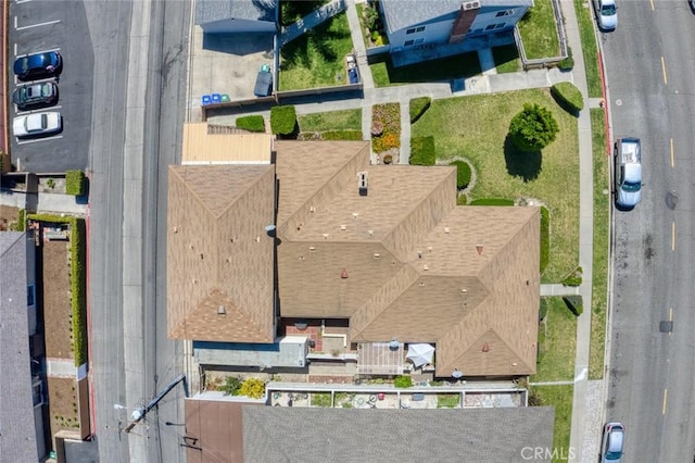 drone / aerial view
