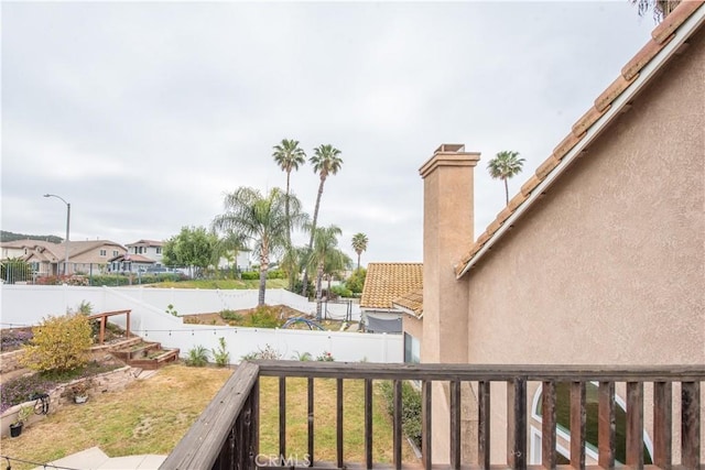 24356 Via Las Junitas, Murrieta, CA 92562 - view of yard featuring a fenced backyard and a residential view
