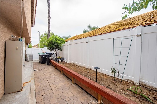 24356 Via Las Junitas, Murrieta, CA 92562 - view of patio featuring a fenced backyard and cooling unit