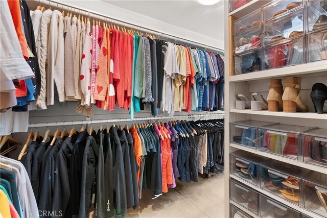 view of spacious closet