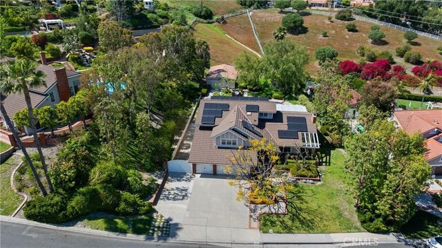 drone / aerial view