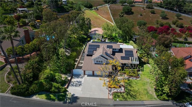 drone / aerial view
