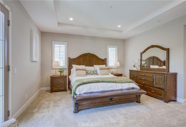 54 Rim Crst, Irvine, CA 92602 - bedroom featuring light carpet, recessed lighting, and baseboards