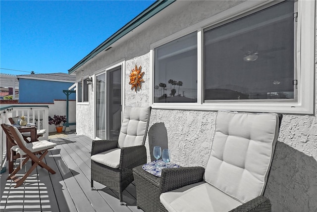 view of deck