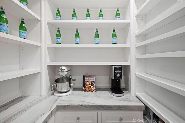 view of pantry