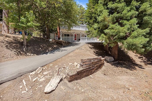 30964 Summit Dr, Running Springs, CA 92382 - view of property hidden behind natural elements