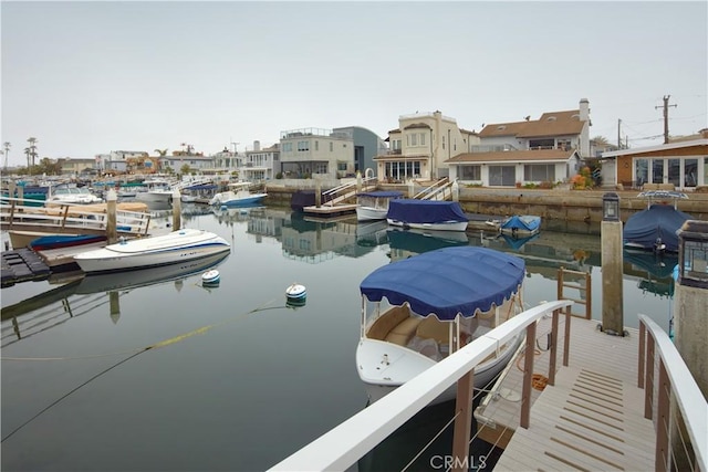 3601 Finley Ave, Newport Beach, CA 92663 - view of dock featuring a water view