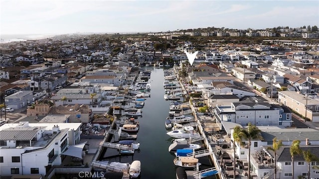 3601 Finley Ave, Newport Beach, CA 92663 - drone / aerial view with a water view