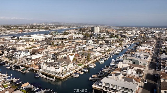 3601 Finley Ave, Newport Beach, CA 92663 - bird's eye view with a water view
