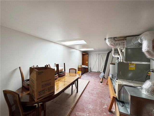 24250 Pacific Heights Dr, Westport, CA 95488 - storage area featuring a skylight