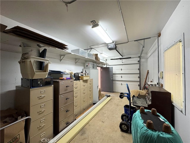 24250 Pacific Heights Dr, Westport, CA 95488 - garage with a garage door opener