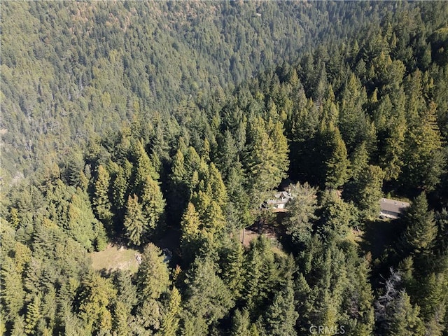 24250 Pacific Heights Dr, Westport, CA 95488 - aerial view featuring a view of trees