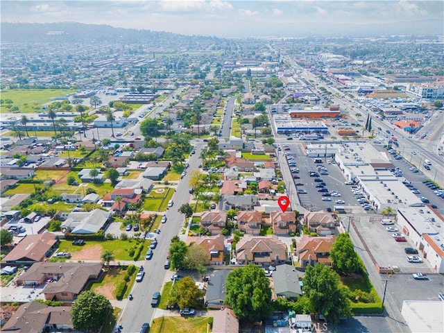 drone / aerial view