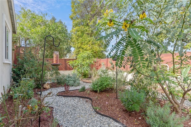 14844 Lull St, Van Nuys, CA 91405 - view of yard with a fenced backyard