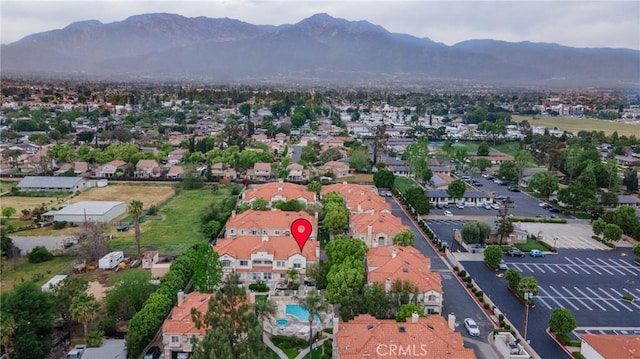 9876 Arrow Unit 1, Rancho Cucamonga, CA 91730 - view of property location with a mountain backdrop