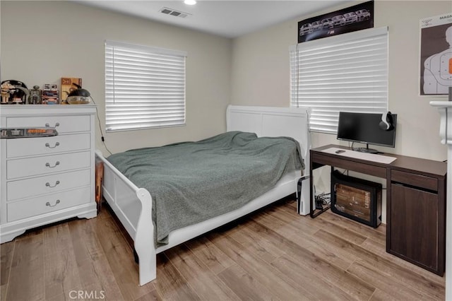 9876 Arrow Unit 1, Rancho Cucamonga, CA 91730 - bedroom with light wood-type flooring