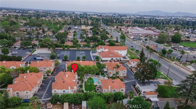9876 Arrow Unit 1, Rancho Cucamonga, CA 91730 - view of property location with nearby suburban area and a mountain backdrop