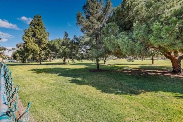 view of home's community featuring a yard