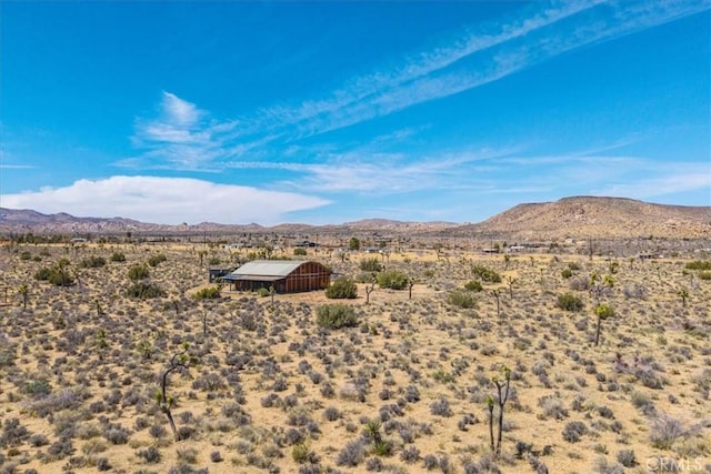 53105 Chia Trl, Pioneertown, CA 92268 - mountain view with a rural view and view of desert