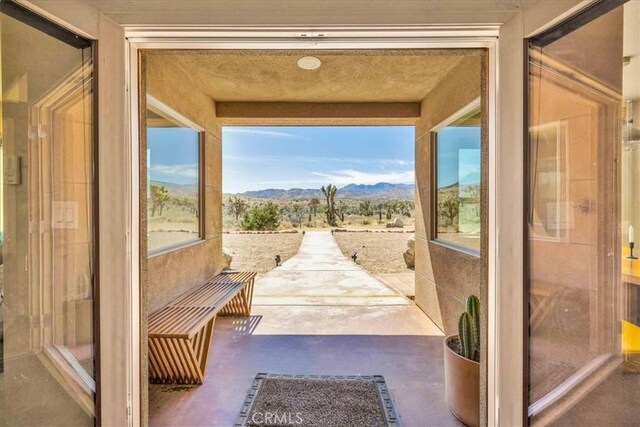 53105 Chia Trl, Pioneertown, CA 92268 - exterior space with a mountain view