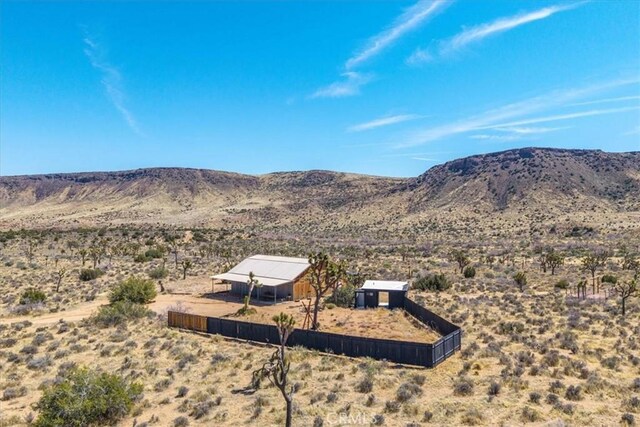 53105 Chia Trl, Pioneertown, CA 92268 - view of mountain feature featuring a desert view and a rural view