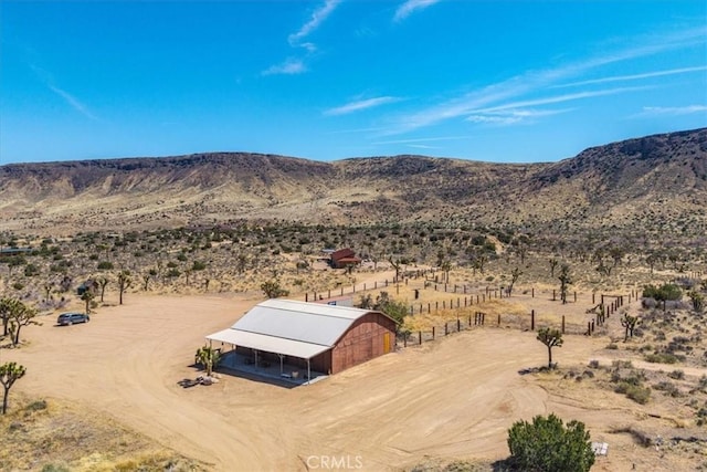 53105 Chia Trl, Pioneertown, CA 92268 - view of mountain feature with a rural view and view of desert