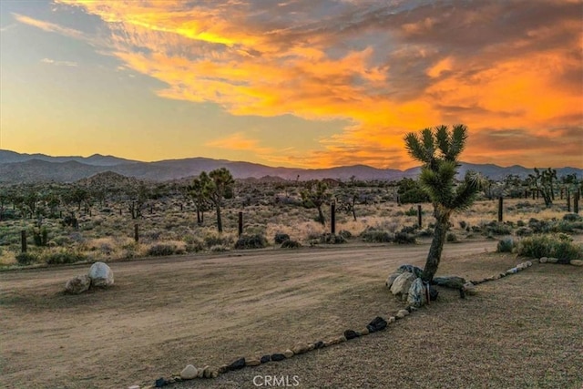 53105 Chia Trl, Pioneertown, CA 92268 - property view of mountains
