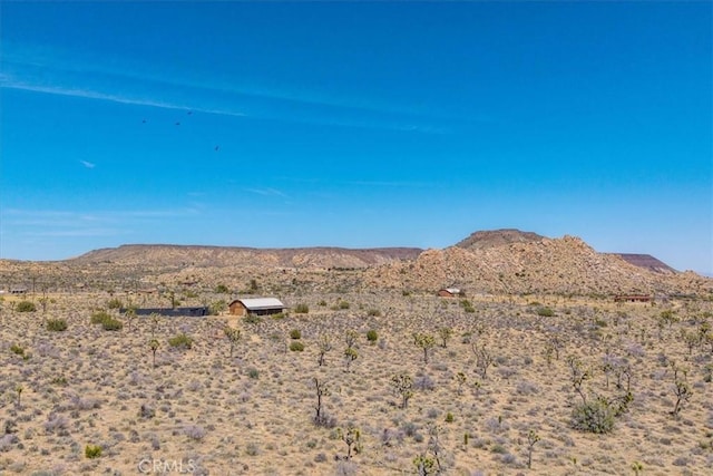 53105 Chia Trl, Pioneertown, CA 92268 - view of mountain feature featuring a rural view and a desert view