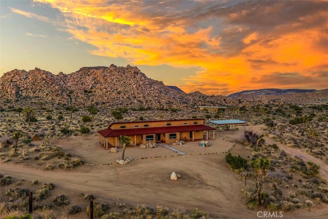 53105 Chia Trl, Pioneertown, CA 92268 - property view of mountains