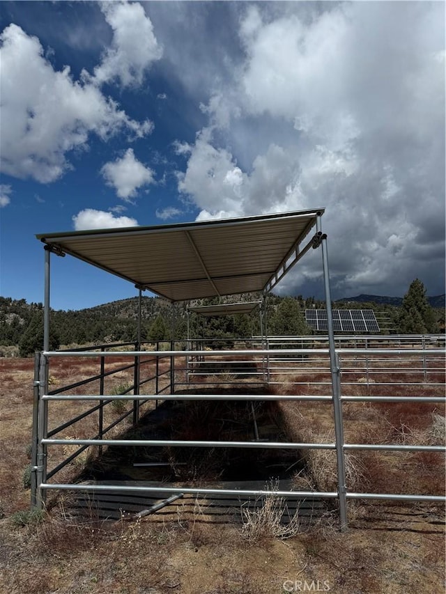 view of stable