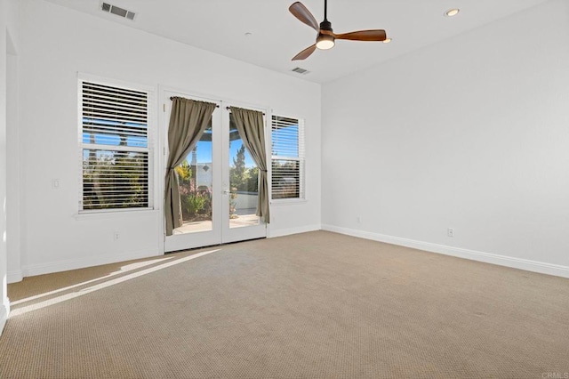 4033 Keri Way, Fallbrook, CA 92028 - spare room with carpet flooring, healthy amount of natural light, baseboards, and recessed lighting
