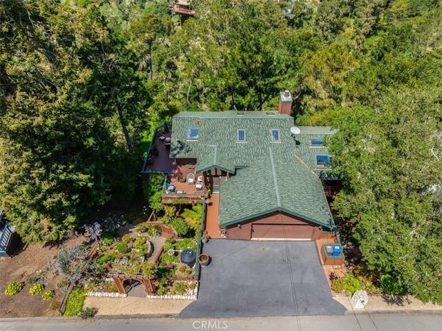 bird's eye view