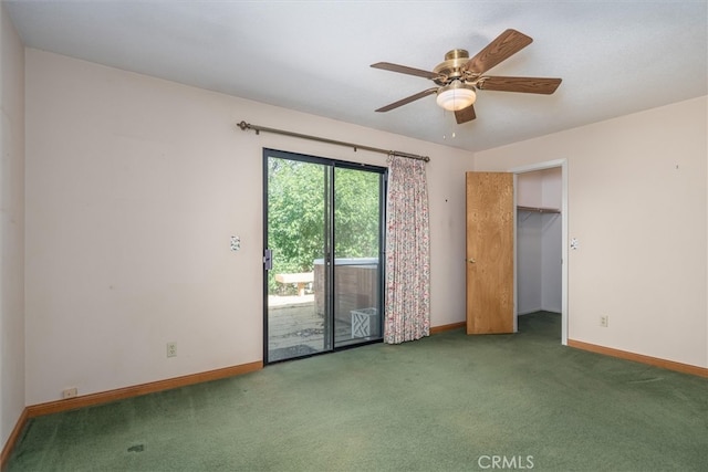 50566 Critter Creek Ln, Oakhurst, CA 93644 - carpeted empty room with baseboards and ceiling fan