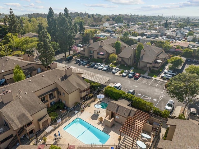 6560 College Grove Dr Unit 79, San Diego, CA 92115 - birds eye view of property featuring a residential view