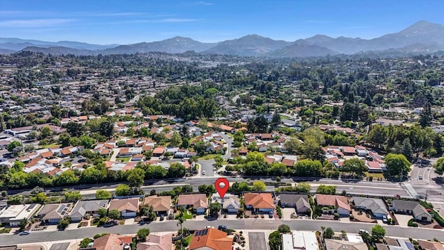16407 Gabarda Rd, San Diego, CA 92128 - aerial view of residential area with a mountain backdrop