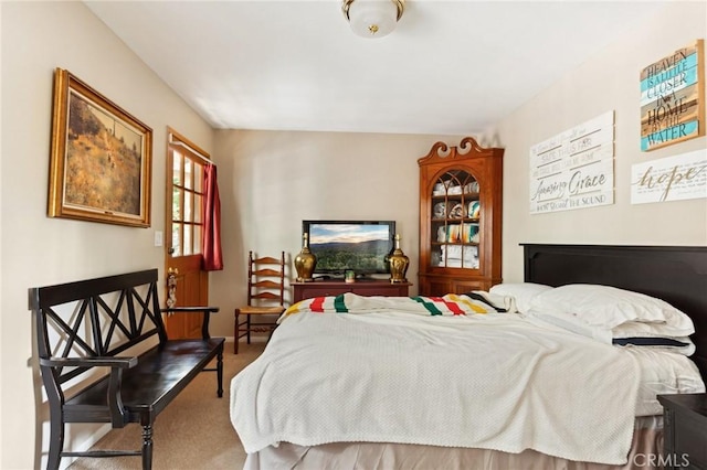 bedroom featuring carpet floors