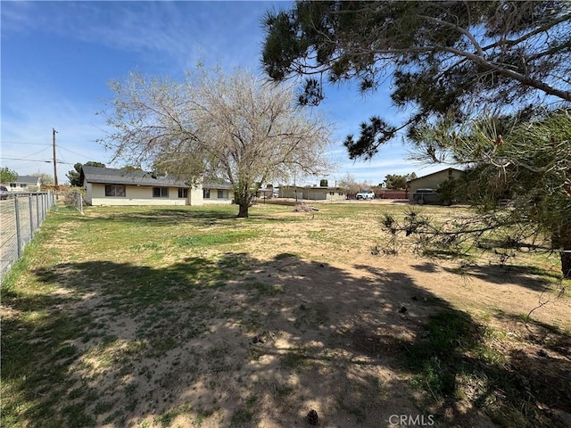 17665 Juniper St, Hesperia, CA 92345 - view of yard featuring fence