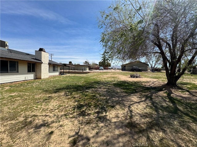 17665 Juniper St, Hesperia, CA 92345 - view of yard featuring fence