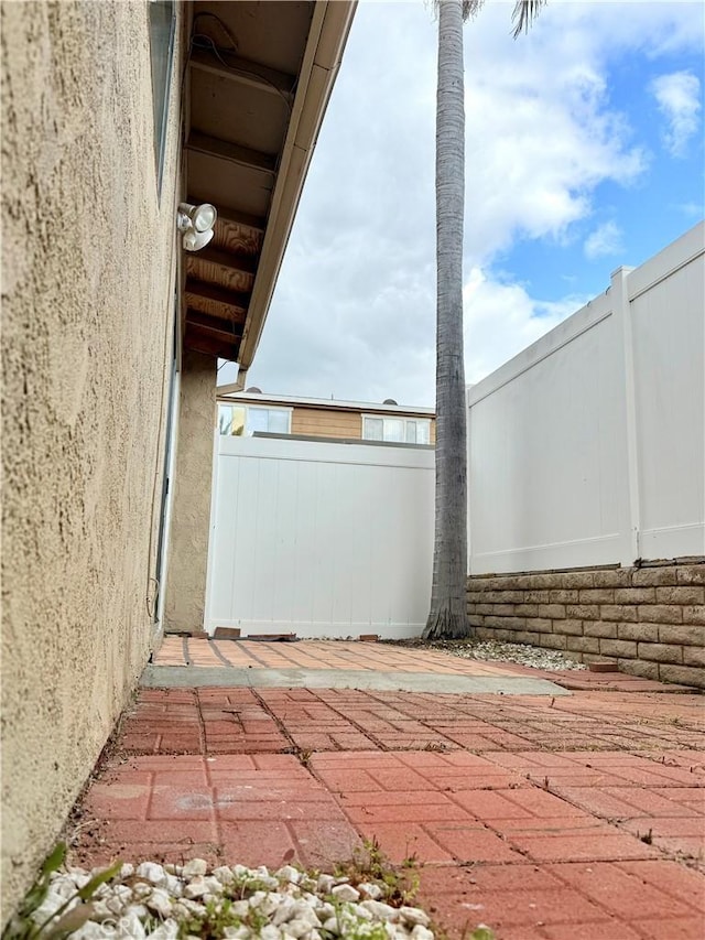 732 W Lambert Rd Unit 30, La Habra, CA 90631 - view of patio / terrace featuring fence