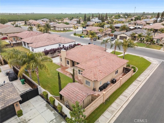 birds eye view of property featuring a residential view