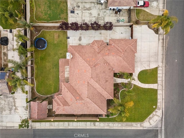 drone / aerial view