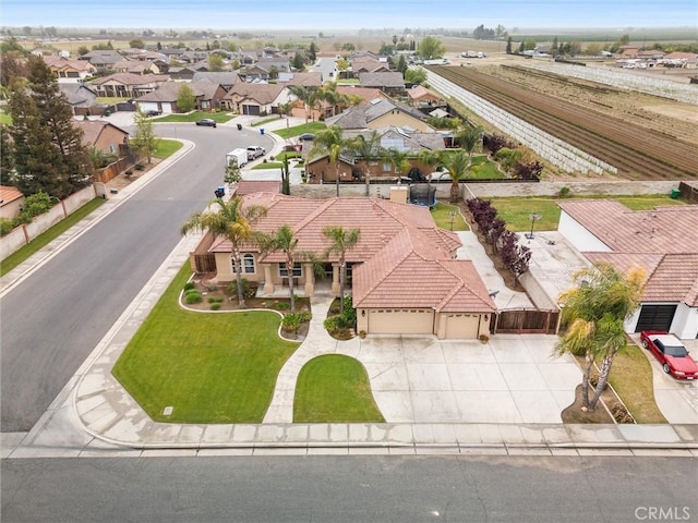birds eye view of property featuring a residential view