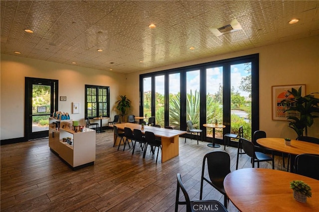 lobby featuring visible vents