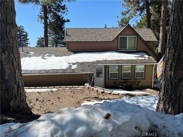 31671 Silver Spruce Dr, Running Springs, CA 92382 - view of front of property with a shingled roof
