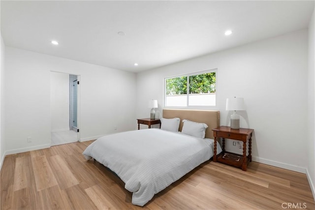 5121 Beachcomber St, Oxnard, CA 93035 - bedroom with light wood-style floors, recessed lighting, and baseboards