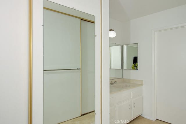 2399 Via Mariposa W Unit 2E, Laguna Woods, CA 92637 - bathroom with vanity