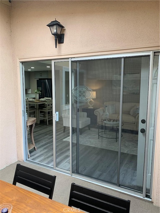 1441 Homewood Rd Unit M5-96B, Seal Beach, CA 90740 - doorway to property with stucco siding