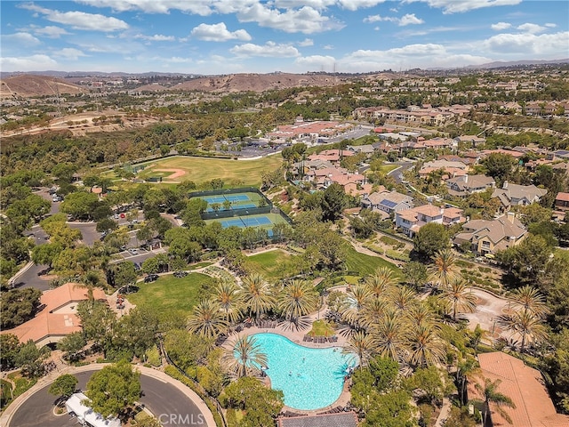 aerial view