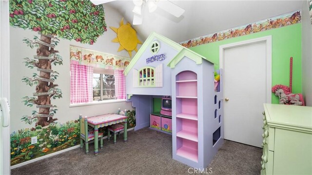 4176 Goss Rd, Phelan, CA 92371 - carpeted bedroom with a ceiling fan